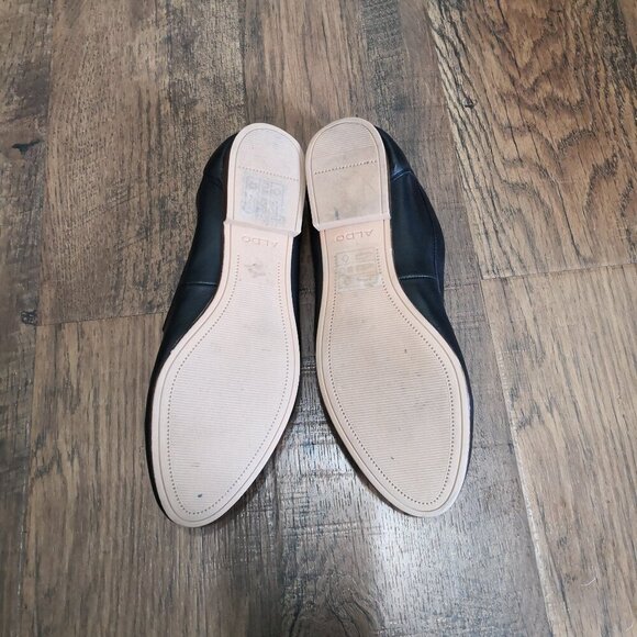 ALDO Women's Joeya Leather Slip-On Loafer Size 8 - Picture 6 of 6
